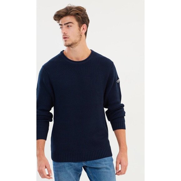 Rodd And Gunn Casnell Island Sweater In Navy Blue Size XL NWT(A-3)